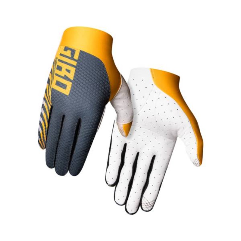 Giro Trixter MTB Glove – Dark Shark-Spectra Yellow Dark Shark – Spectra Yellow Small