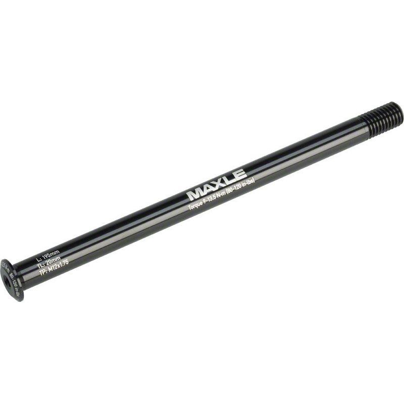 RockShox Maxle Stealth Rear Thru Axle: 12×148, 195mm Length, Boost Trek ABP