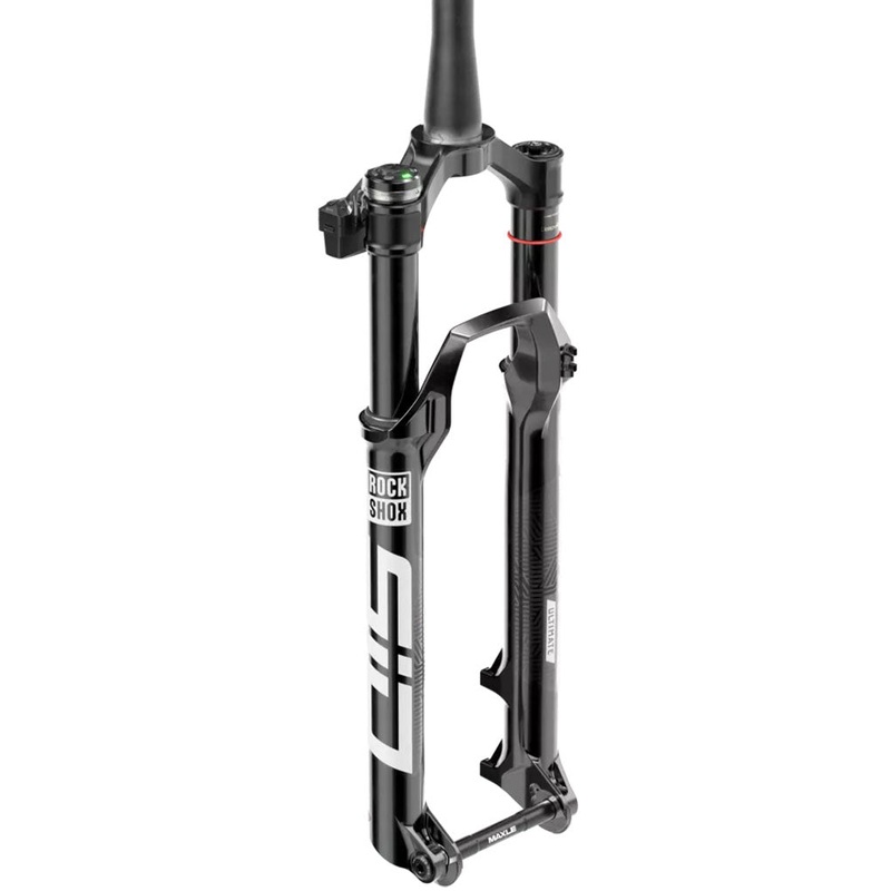 RockShox SID Ultimate Flight Attendant 29″ Fork  Lightweight, Lockout, Electronic Damping, 120mm Travel for Cross-Country Racing & XC Bikes Black