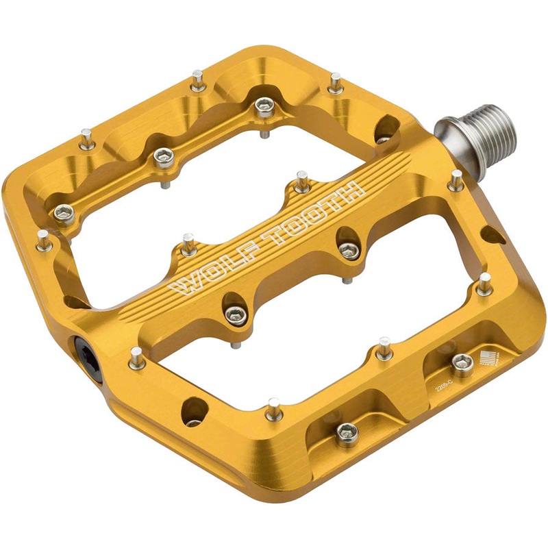 Wolf Tooth Waveform Pedals – Gold, Large