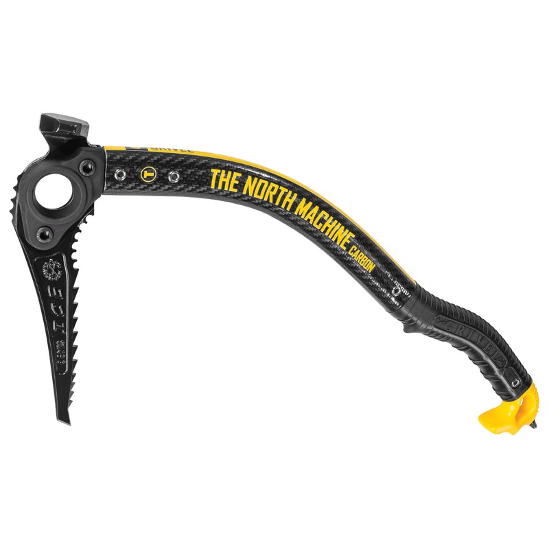 Grivel North Machine Carbon Ice Tool with Hammer – Lightweight and Durable for Ice Climbing