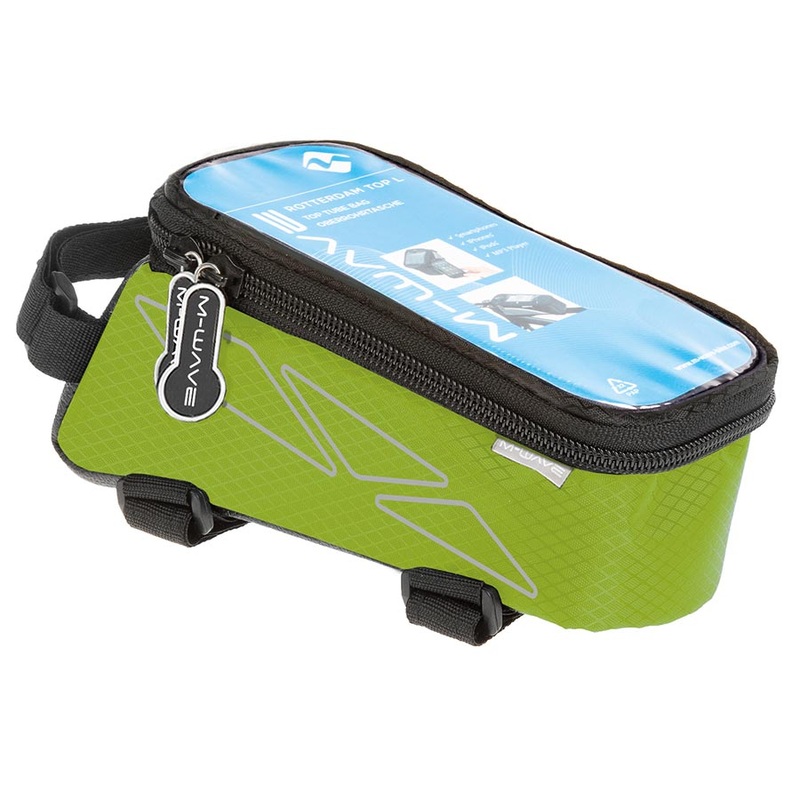 M-Wave Rotterdam Top Tube Bags, Green