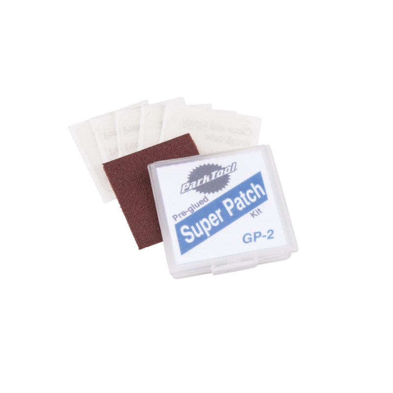 Park Tool Pre Glued Super Patch Kit GP-2C Clear – White Each