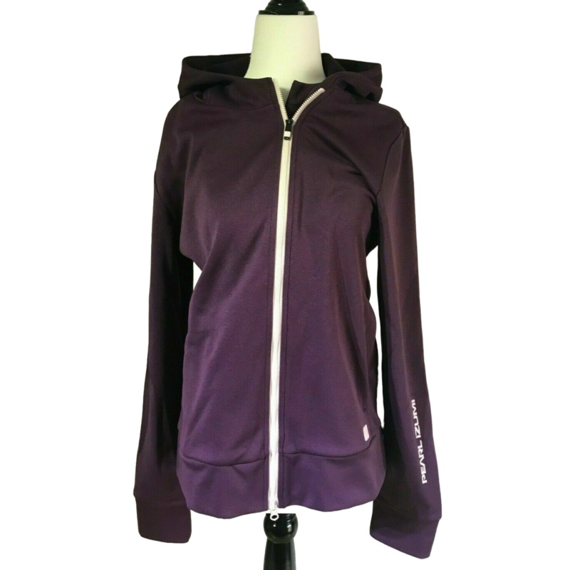 Pearl Izumi Trail Hoodie – Womens – Dark Violet-Iced Violet Dark Violet – Iced Violet Medium