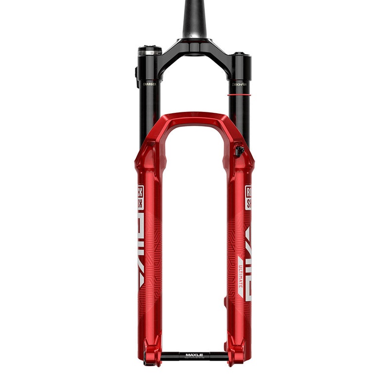 RockShox Pike Ultimate Flight Attendant Charger 3.1 Suspension Fork – 29″ 140 mm 15 x 110 mm 44 mm Offset Electric Red A3