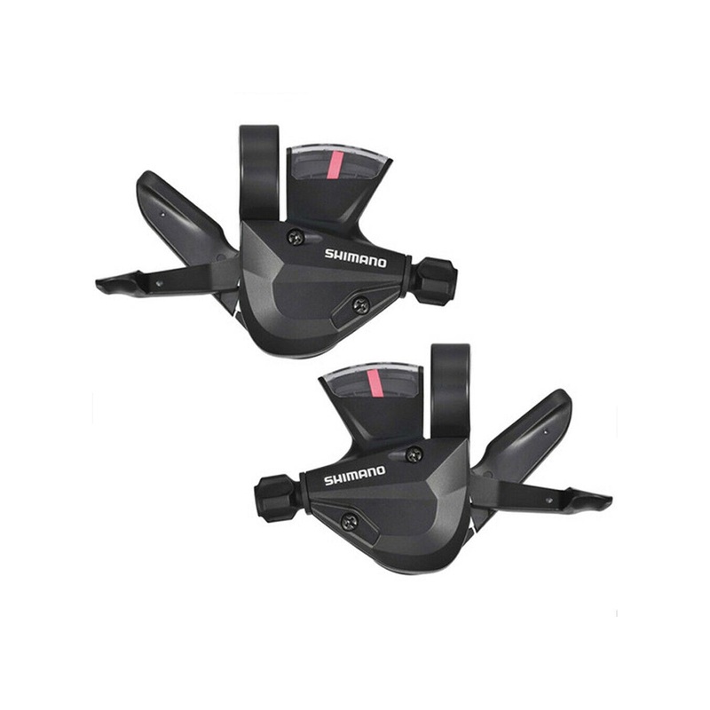 Shimano Altus M315 3×7 Spd Shifter Set Black Pair – Bar Mount