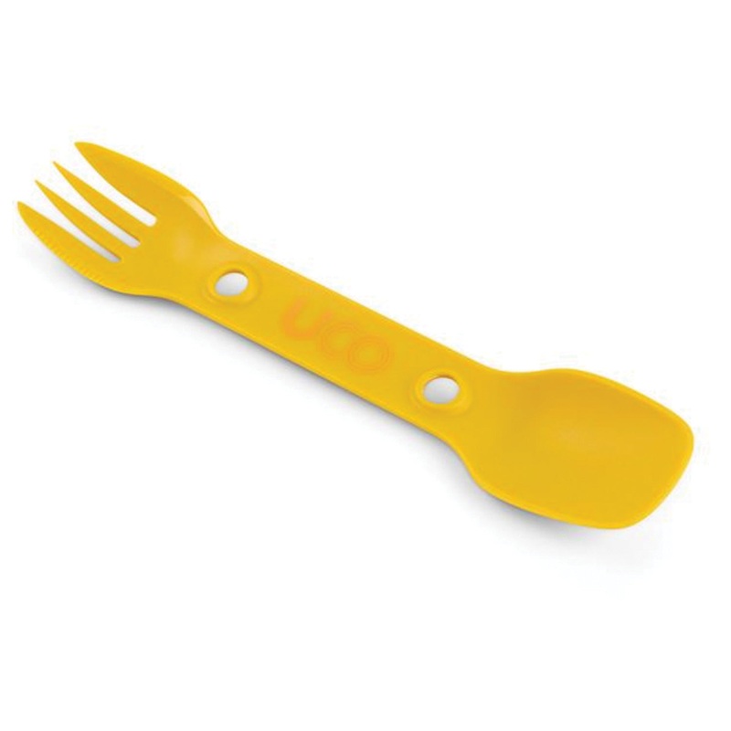 UCO Eco Util Spork 30-Pack in Mustard – Sustainable Dining Solution