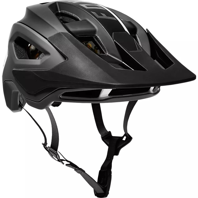 Fox Racing Speedframe Pro Blocked MIPS Helmet – Black, Medium