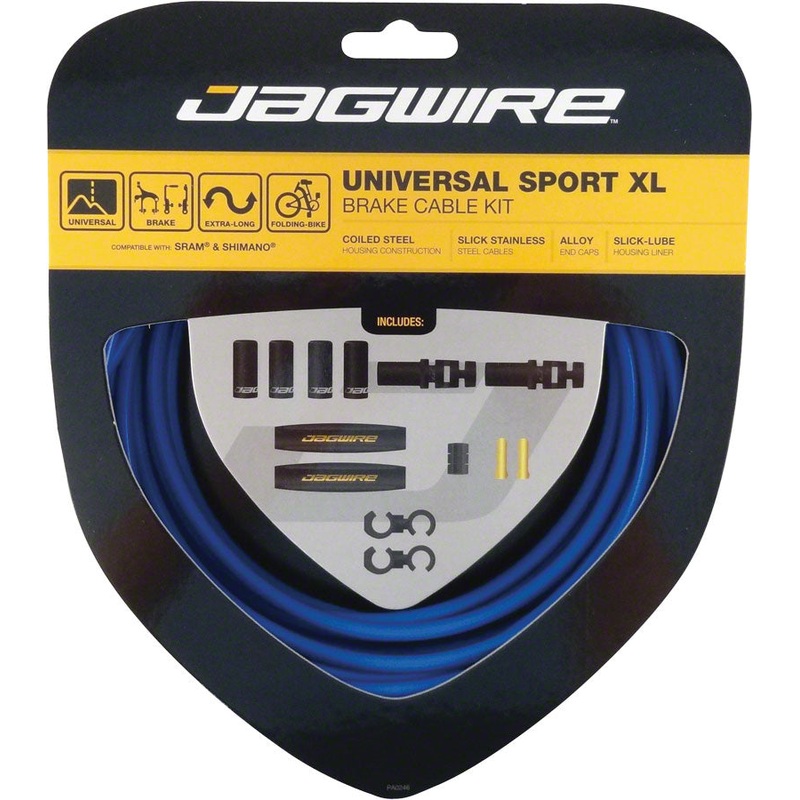 Jagwire Universal Sport Brake XL Kit, Blue