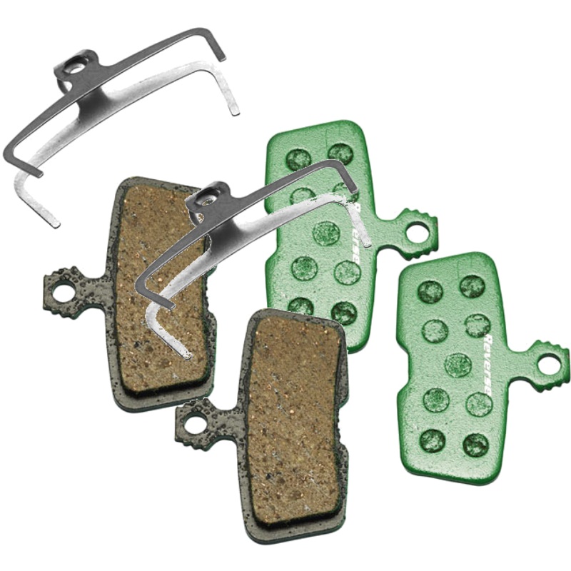Reverse Organic Brake Pads Bundle for SRAM Code, Guide RE, DB Series All-Conditions Organic Disc Brake Replacement