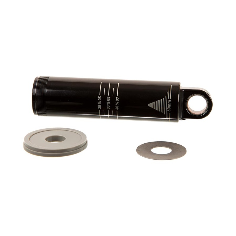 RockShox Rear Shock Damper Body – Standard Eyelet 60mm w/ Hydraulic Bottom Out 5mm Travel Spacer Super Deluxe C1+ 2023+