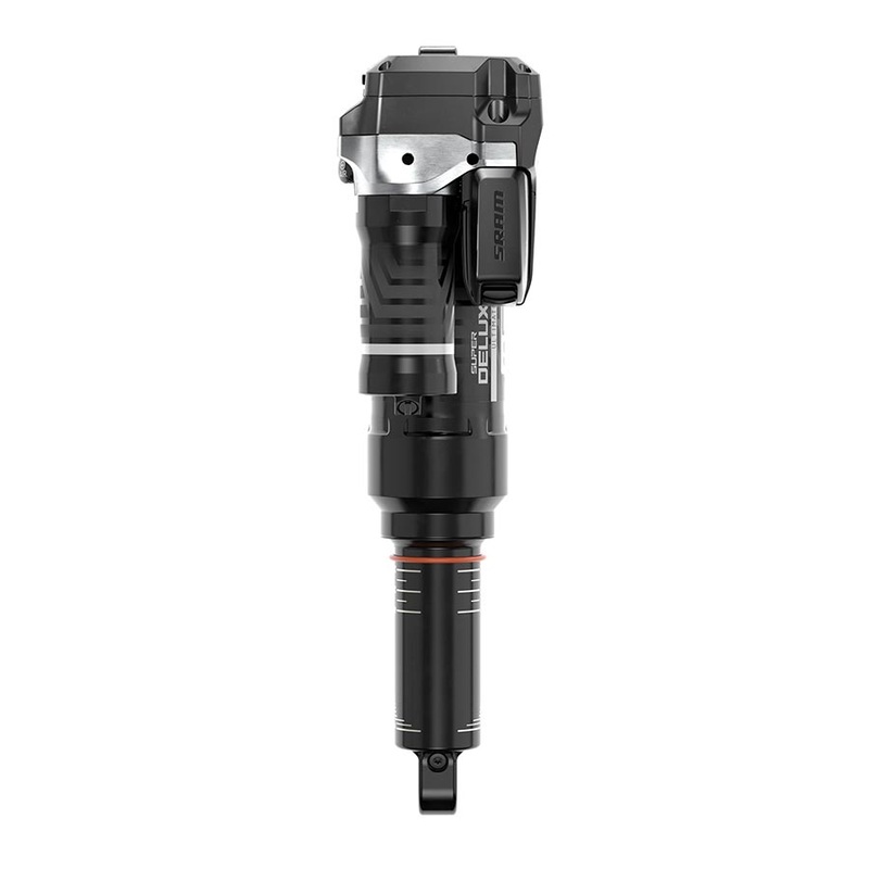 RockShox Super Deluxe Flight Attendant Rear shock 205×60 Shaft Eyelet: Trunnion Body Eyelet: No Bushing – 90 Deg Rotation 0Neg/4Pos Tokens Reb55/Comp34 Lockout6