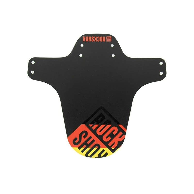 RockShox Universal MTB Flag Fender – Germany Flag Black