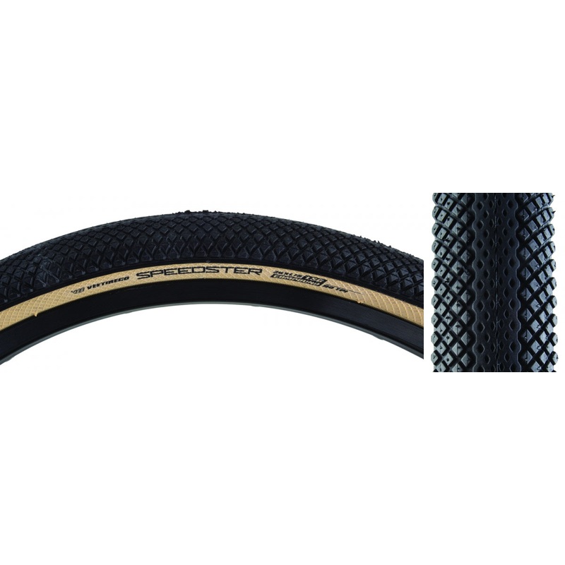 Vee Tire & Rubber Speedster 20×1.75 Clincher Fold TPI 80 Black/Tan Reflective B316283