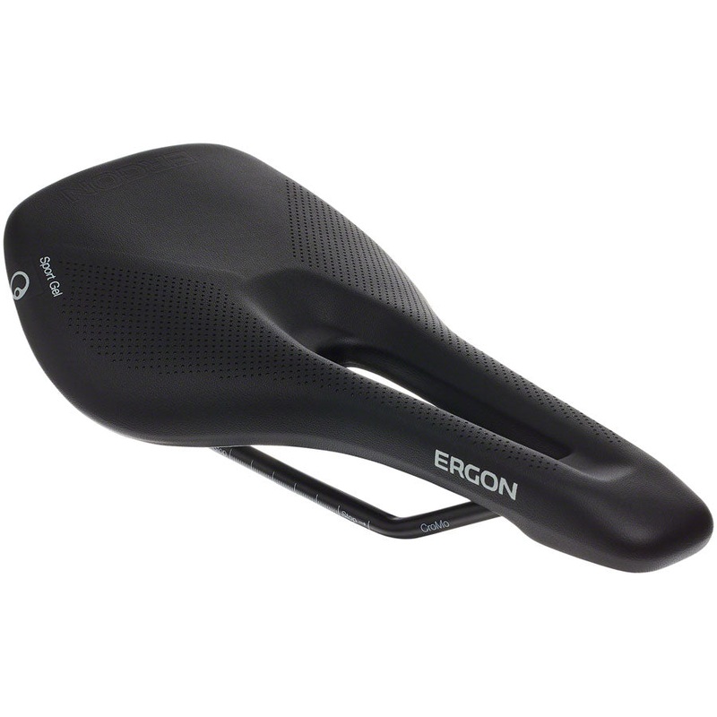 Ergon SR Sport Gel Saddle – Chromoly, Black, Women’s, Small/Medium