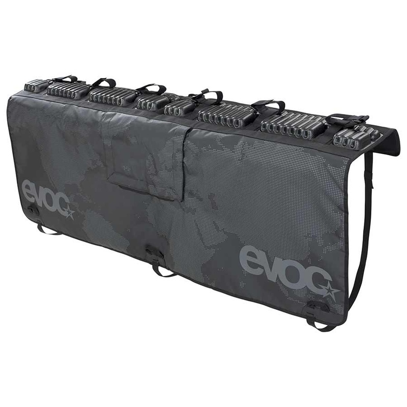 EVOC Tailgate Pad 136cm / 53.5” wide, for mid-sized trucks, Black