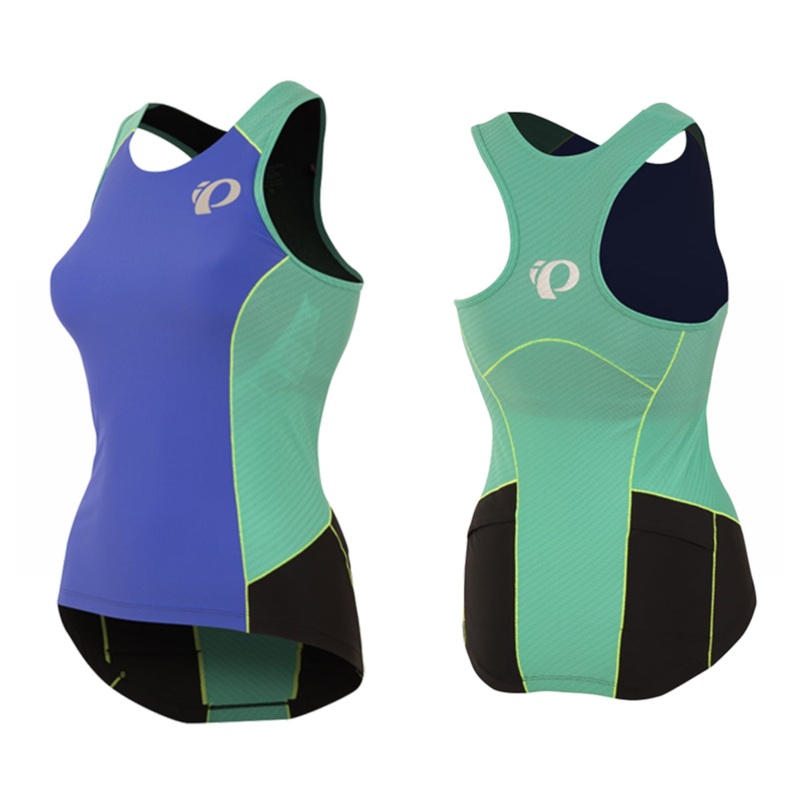 Pearl Izumi Elite Pursuit Tri Tank – Womens – Dazzling Blue-Atlantis Dazzling Blue – Atlantis 2X-Large