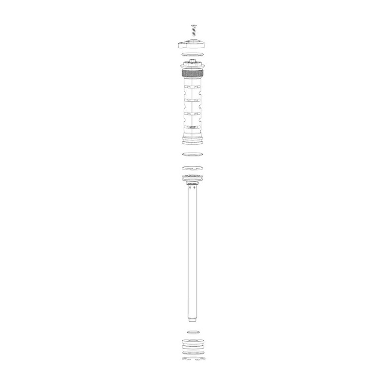 RockShox Fork Damper Assembly – MOCO 35G RL Crown A1 (2020+)