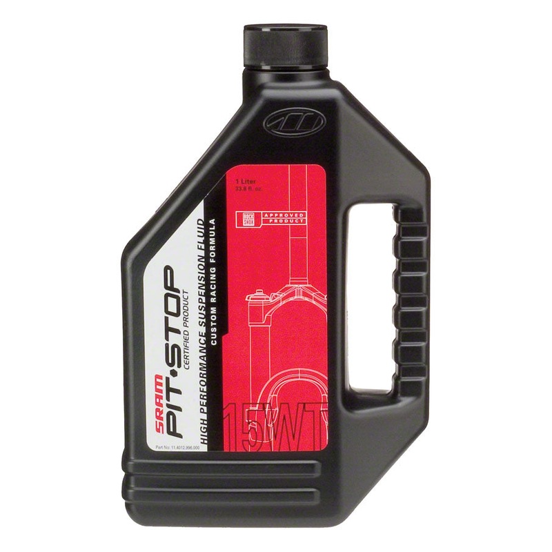 RockShox Suspension Oil, 15 Weight (15wt), 1 Liter Bottle, Lower Legs