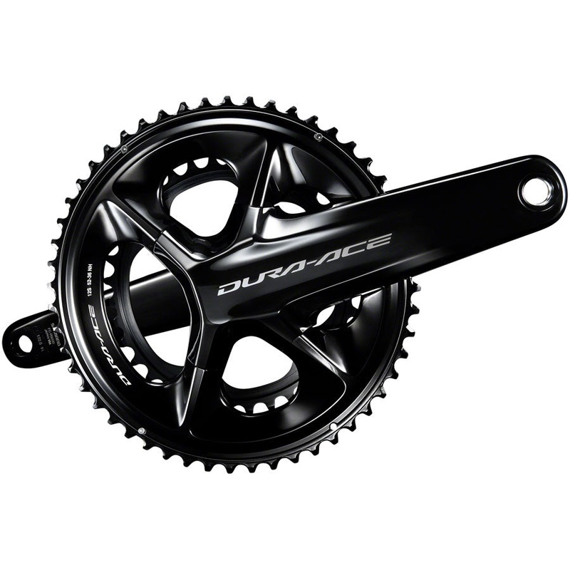 Shimano Dura-Ace FC-R9200 Crankset – 165mm 12-Speed 50/34t Hollowtech II Spindle Interface BLK