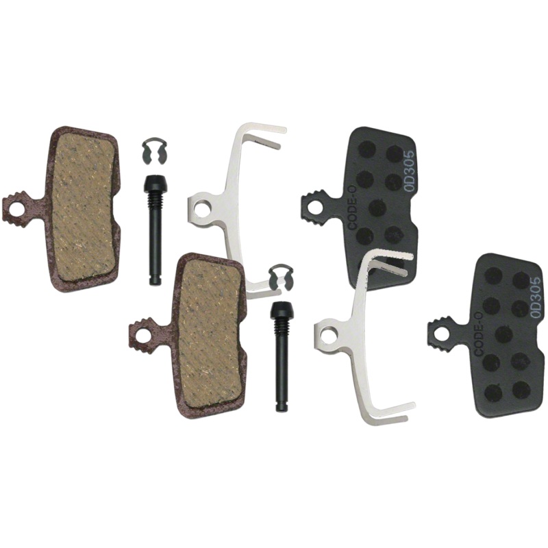 SRAM Organic Steel Backed Disc Brake Pads for Code/Guide RSC Quiet Performance Replacement Kit
