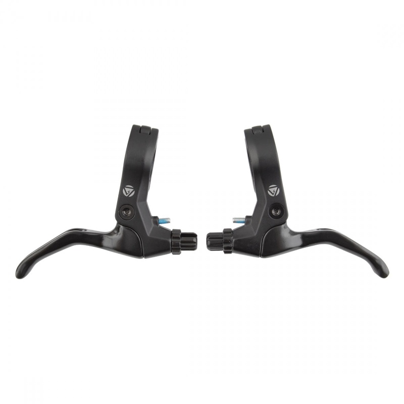 Black Ops Hinged 2-Finger Lever Black Pair