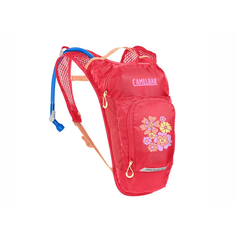 Camelbak Mini M.U.L.E. Hydration Pack – 50oz – Pink-Flowers Pink – Flowers