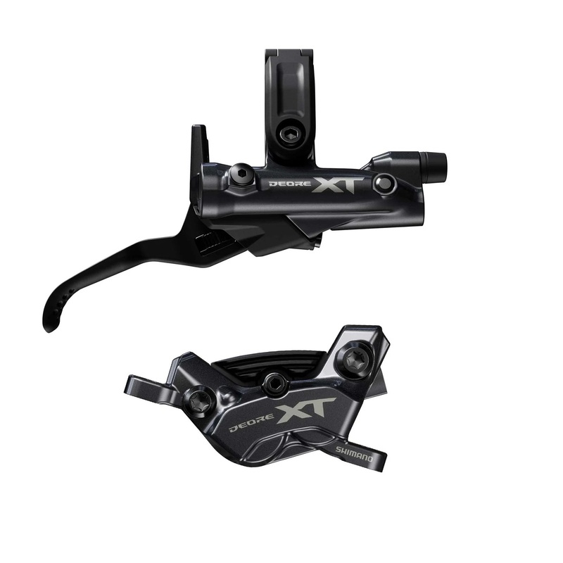Shimano XT M8200 4-Piston MTB Disc Brake – Front Black Left Hand – 1000mm