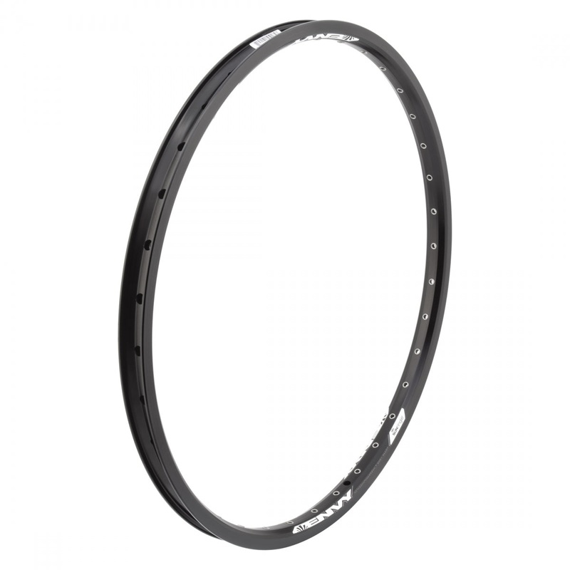 Envy RR Sun Ringle 24in Envy RR Black 36 Eyeletted Spoke Holes and Welded Seam