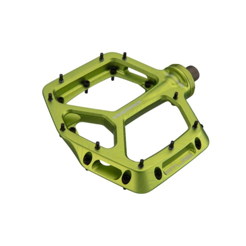 Race Face Atlas Flat Pedals – Green Green