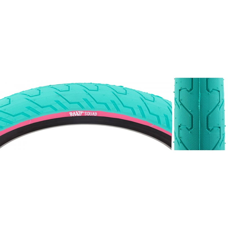 Rant Squad 20 x 2.3 Clincher Wire PSI 60 TPI 60 Tl/Pnk Reflective Tire 422-18078