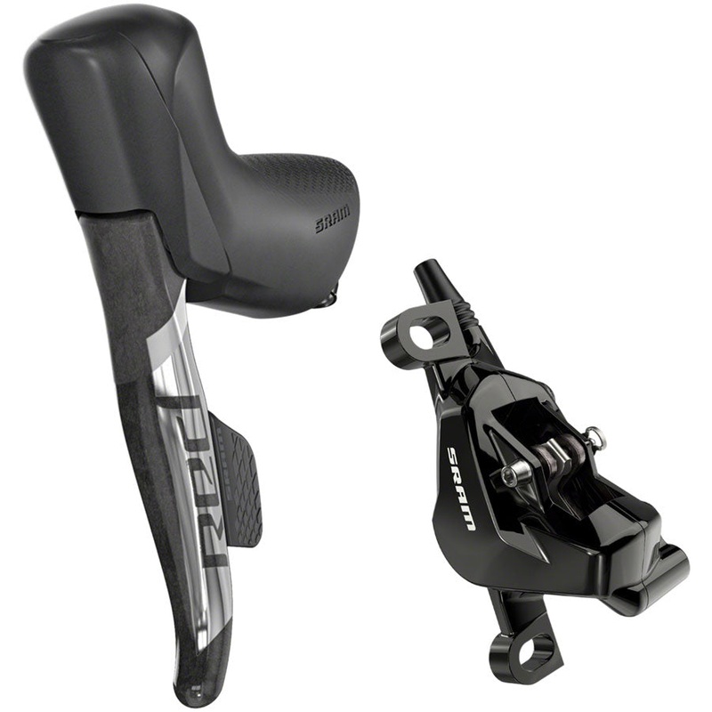 SRAM RED eTap AXS HRD Shift/Brake Lever and Hydraulic Disc Caliper – Left/Front, Direct Post Mount, 950mm Hose, Black,