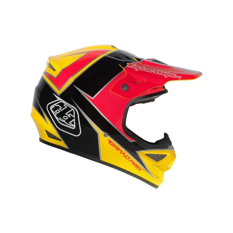 Troy Lee Designs Air Delta Full Face Helmet – Stinger Yellow-Pink Stinger Yellow – Pink 2X-Large