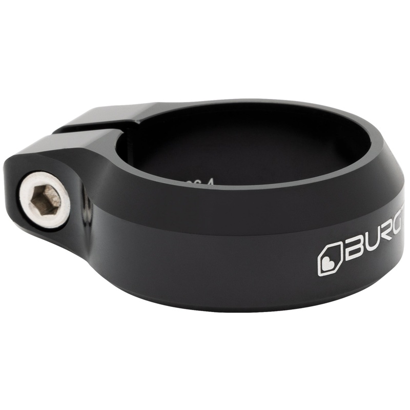 Burgtec Seat Clamp – 36.4mm Diameter – Burgtec Black