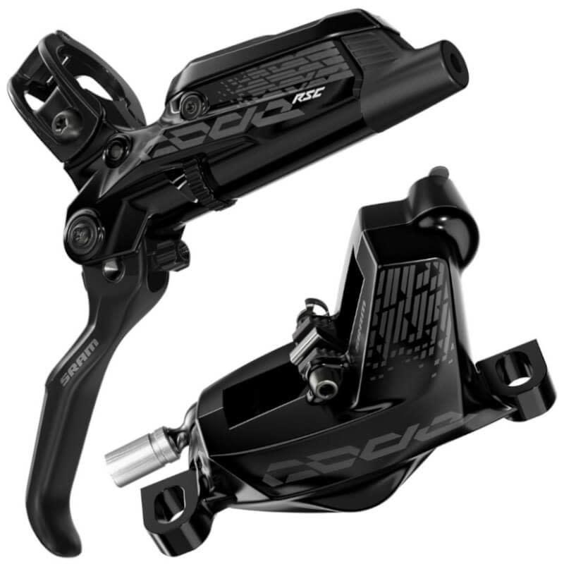Code RSC Disc Brake Set Black Front/Left Steel/Sintered