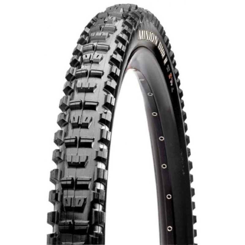 Maxxis Minion DHR II 29″ Folding MTB Tire – WT Wide Trail – Double Down Black 2.4″ (3C)MaxxTerra – (TR)Tubeless Ready – (DD)Double Down – 120x2TPI