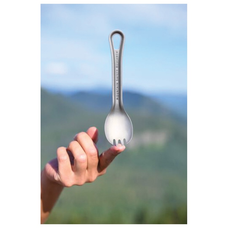 MSR Titan Spork: Lightweight and Durable Titanium Utensil for Outdoor Adventures