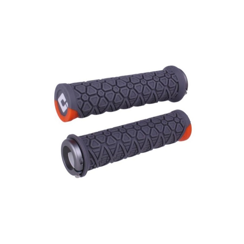 ODI Vanquish V2.1 Grips – Graphite Lock-On