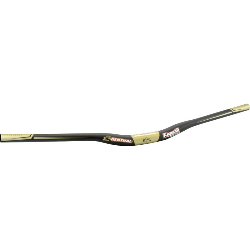 Renthal FatBar Carbon V2 Handlebar: 31.8mm 20 x 800mmBackSweep 7Carbon Fiber