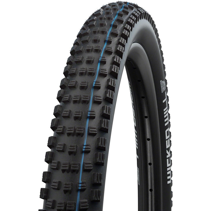 Schwalbe Wicked Will Tubeless Mountain Bike Tires  29×2.4 & 2.6, Addix SpeedGrip, STRL Construction, Reflective Sidewall, E-bike Compatible 29×2.4