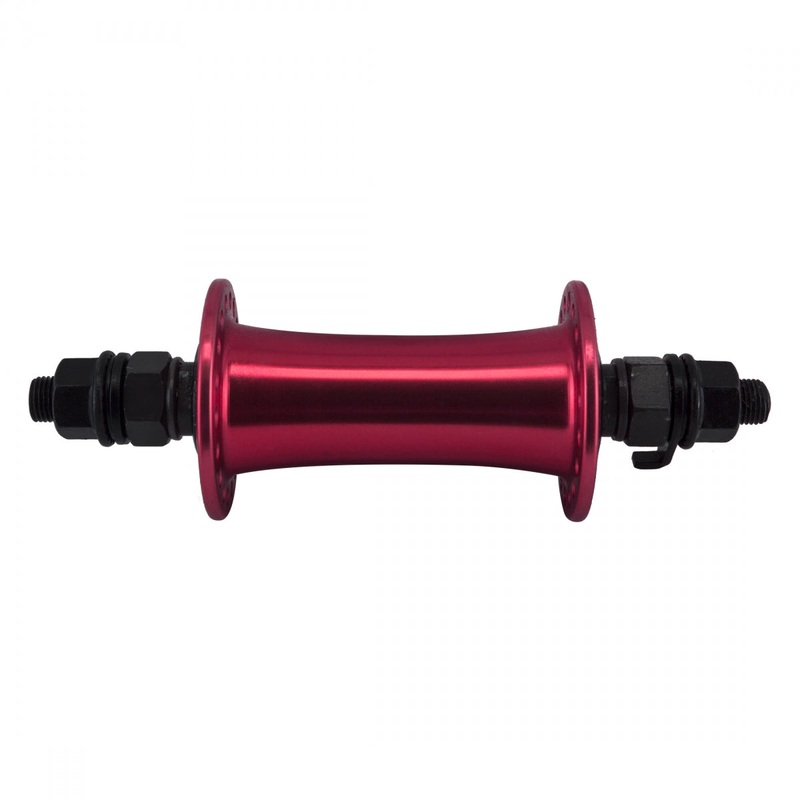 SE Bikes Beastmode Hubs FT 36H Red Finished In Brilliantly Anodized Colors