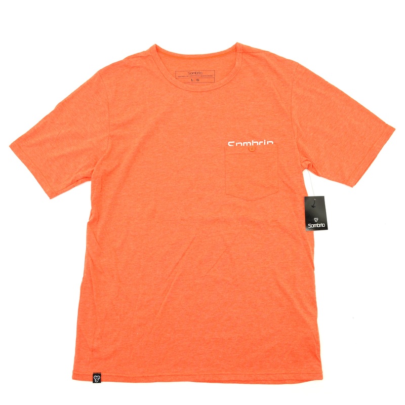 Sombrio Slice Pocket Tee Shirt – Flame Flame Large