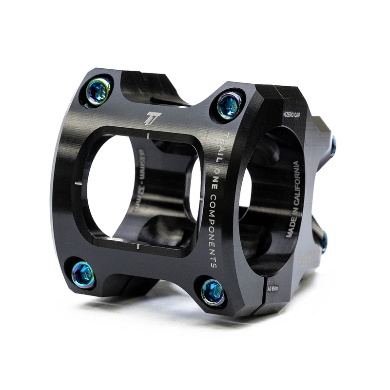 Trail One Components The Rockville Stem – Made in California Black – 35mm Clamp 32mm