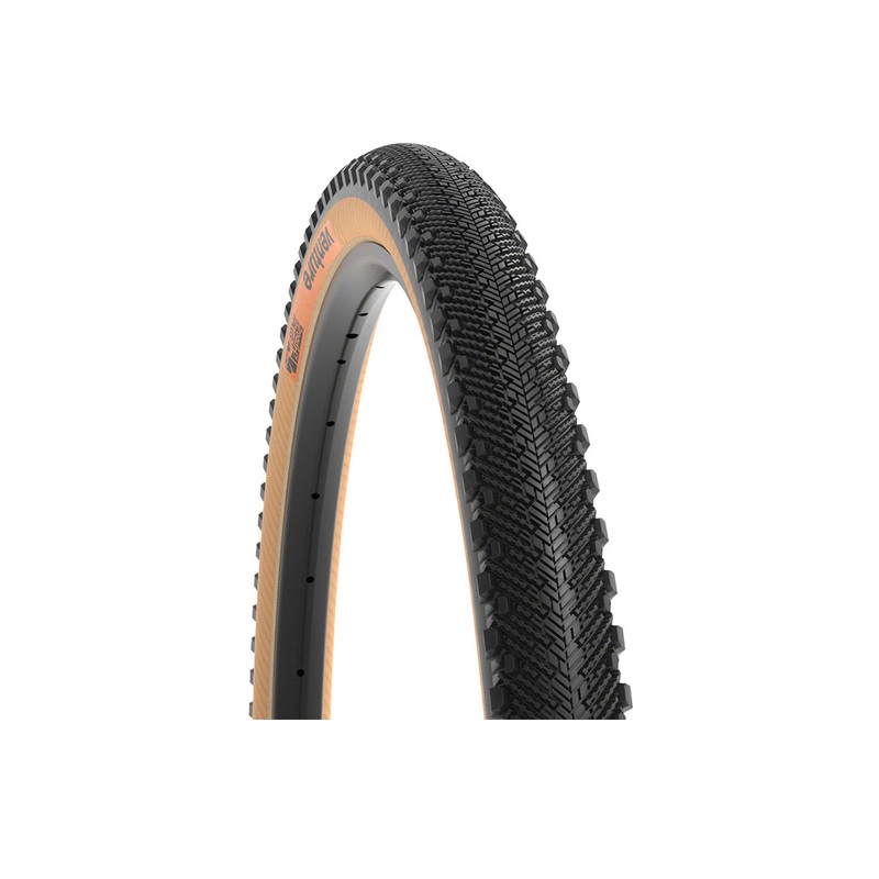WTB Venture Road TCS 700c Folding Cyclocross Tire – Black-Tan Black – Tan 40c