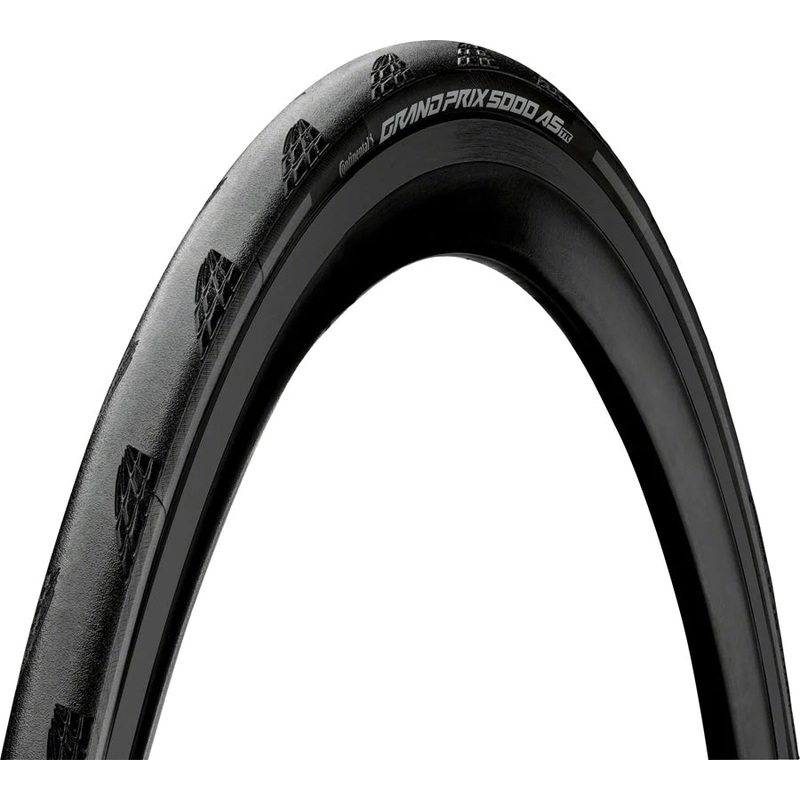 Continental Grand Prix 5000 All Season TR 700c Folding Road Tire – Black-Reflex Black – Reflex 28c Black Chili