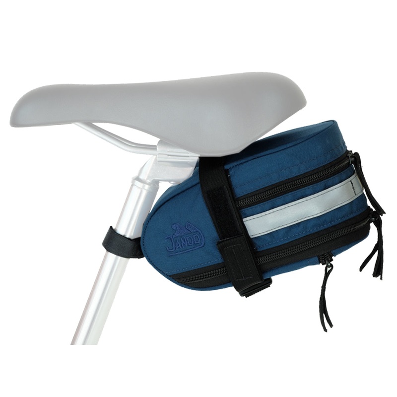 Jandd Mountaineering Mountain Wedge Expandable Saddle Bag – Navy Blue Navy Blue