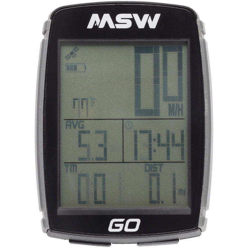 MSW Miniac GO GPS Bike Computer – GPS Wireless