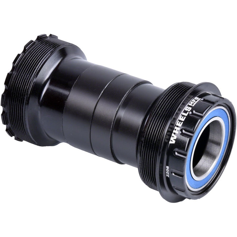 Premium Wheels Manufacturing T47A Bottom Brackets for 24mm, 29mm & 30mm Spindles  Durable Aluminum, Easy Service, Frame Compatibility, Enhanced Performance 24mm