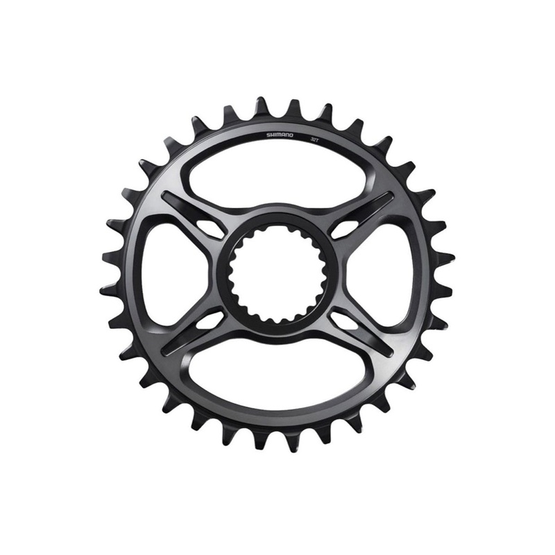 Shimano XTR CRM95 1x MTB Chainring – Black Black 30t Direct Mount