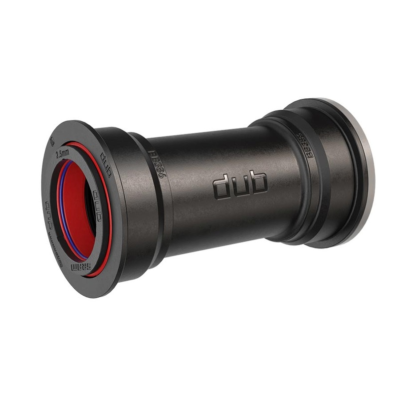 SRAM DUB Wide PressFit30 Ceramic Bottom Bracket – BB386 86.5mm Road-Wide BLK